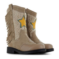 thumbnail: Shoesme   suède cowboylaarzen taupe