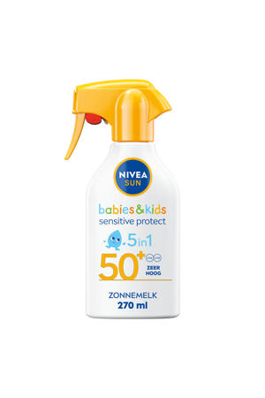 Kids Protect & Sensitive zonnebrand spray - SPF50+ - 270 ml