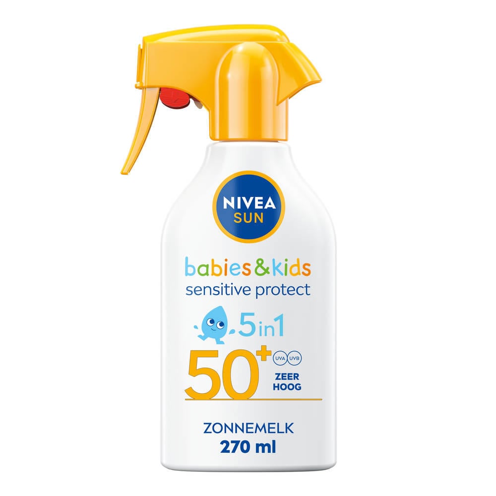NIVEA SUN Kids Protect & Sensitive zonnebrand spray - SPF50+ - 270 ml