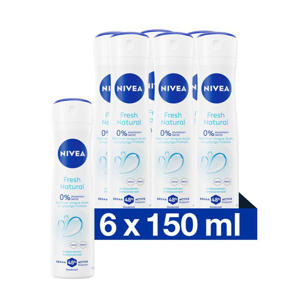 Deodorant Spray Fresh Natural 150 ml Multiverpakking