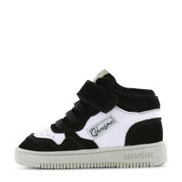 thumbnail: Shoesme   leren sneakers zwart/wit