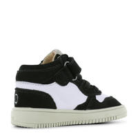 thumbnail: Shoesme   leren sneakers zwart/wit