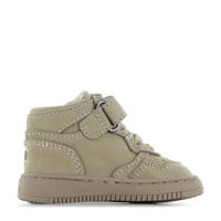 thumbnail: Shoesme   leren sneakers taupe