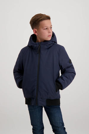gewatteerde winterjas STAGER donkerblauw