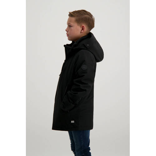 Cars jas MILTON zwart Jongens Nylon Capuchon Effen 128