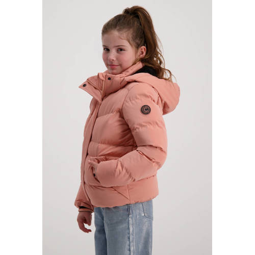 Cars gewatteerde winterjas ALENA lichtroze Polyester Capuchon Effen 164