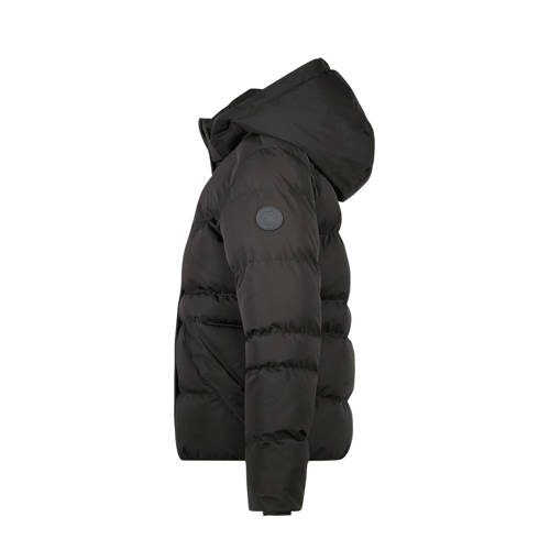 Cars gewatteerde winterjas ALENA zwart Polyester Capuchon Effen 176