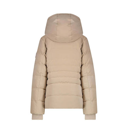 Cars gewatteerde tussenjas THARY zand Beige Meisjes Polyester Capuchon 152