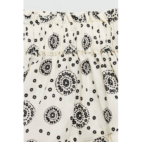 MANGO TEENS skort ecru Rok Meisjes Katoen All over print 158(XS)