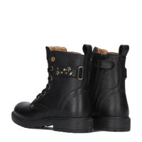 thumbnail: Develab   leren veterboots zwart
