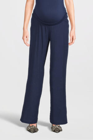 wide leg zwangerschapspantalon OLMNANCY donkerblauw