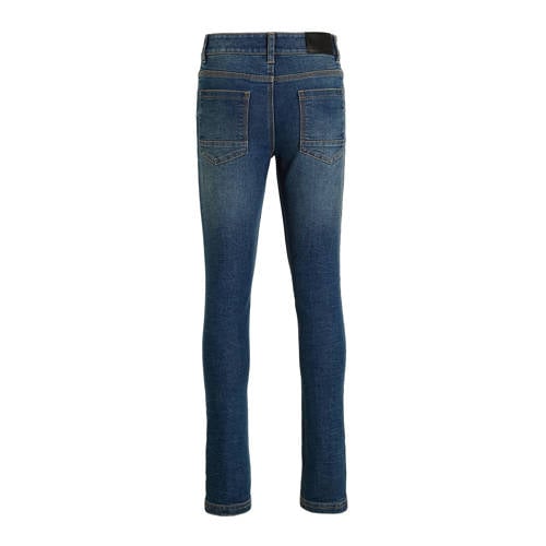 Coolcat Skinny Jeans Dexx Blauw Jongens Katoen Effen