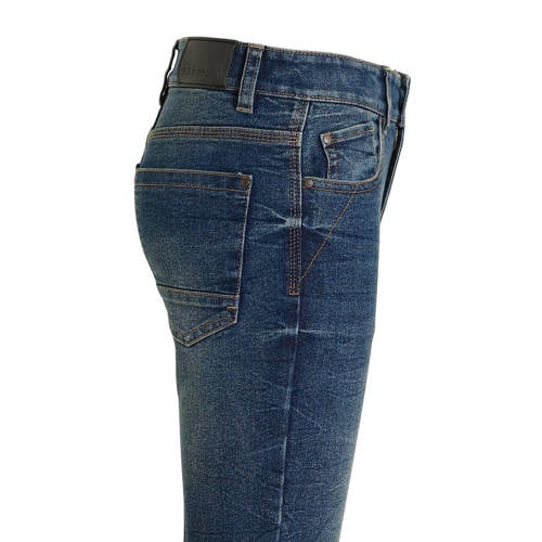 Coolcat Skinny Jeans Dexx Blauw Jongens Katoen Effen