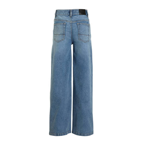 Coolcat Diamond Jeans Daphne Blauw Meisjes Katoen Effen