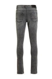 thumbnail: Grey denim meisjes Coolcat Skinny Jeans Doris Grijs van katoen met regular waist en effen