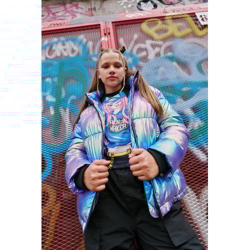 Coolcat broek Blair zwart Meisjes Nylon Effen