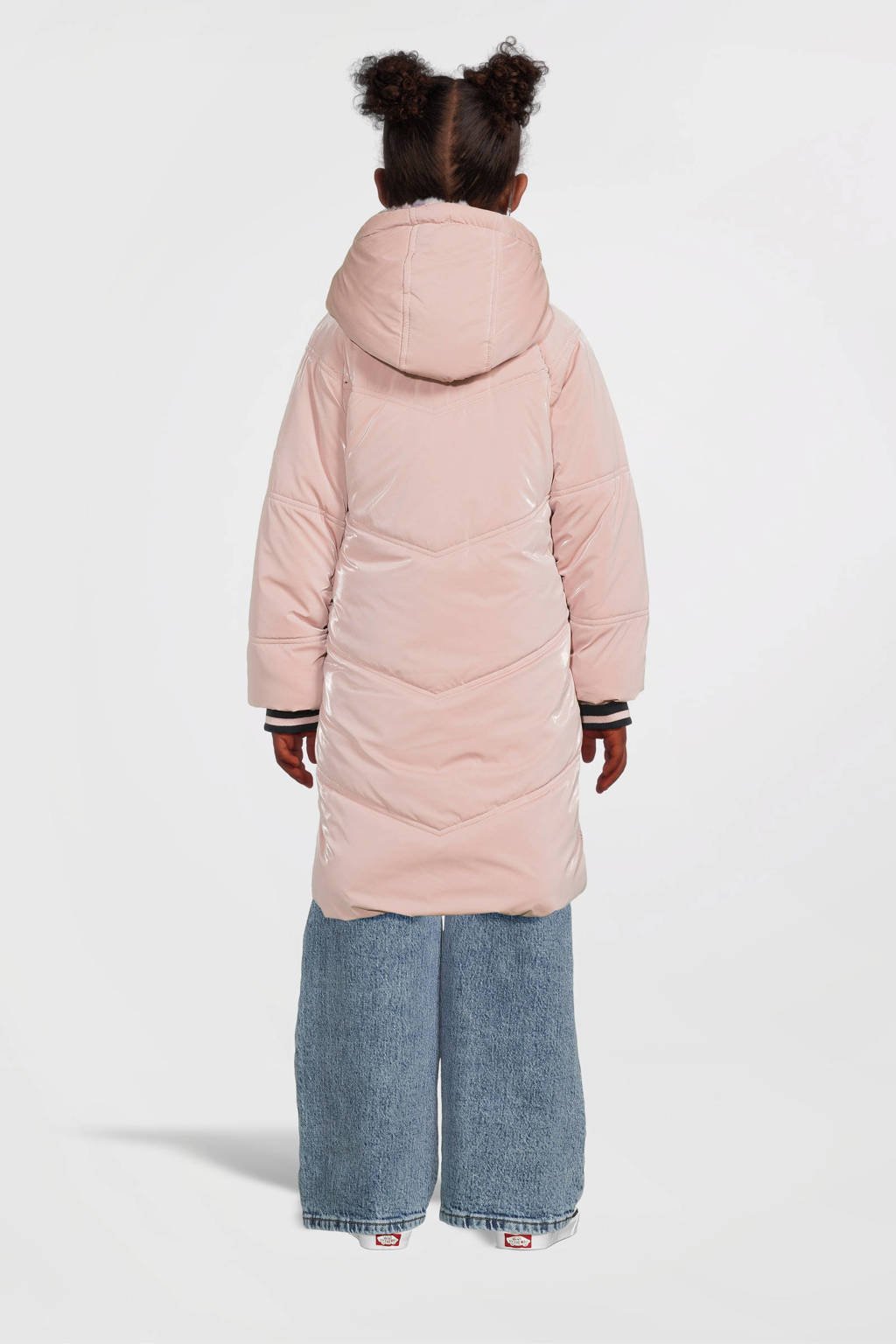 B Nosy Winterjas Meiden 146 Gewatteerde Winterjas Jade Zachtroze