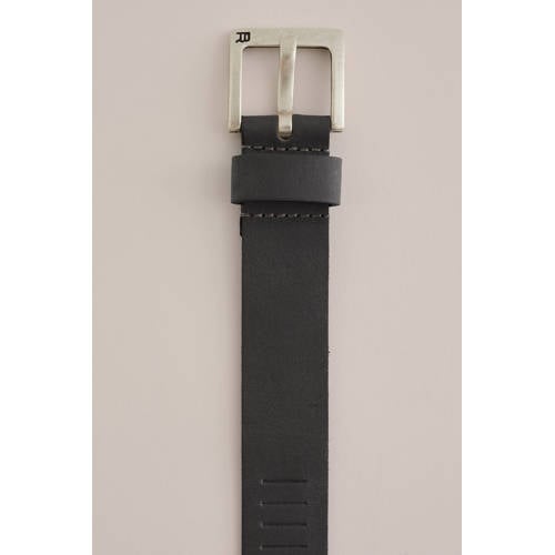 WE Fashion riem zwart Jongens Leer Effen 65 cm | Riem van