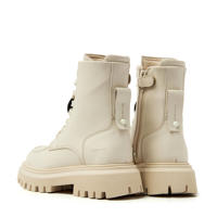 thumbnail: Nubikk Fae Bobbi Jr  leren veterboots ecru