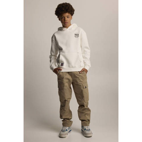 America Today hoodie met backprint offwhite Sweater Wit Backprint 170 176