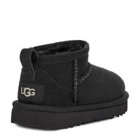 thumbnail: UGG Classic Ultra Mini Peuter/Kleuter suède enkelboots zwart