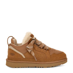 Lowmel suède veterboots chesnut