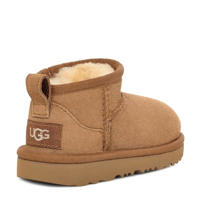 thumbnail: UGG Classic Ultra Mini Peuter/Kleuter suède enkelboots chesnut