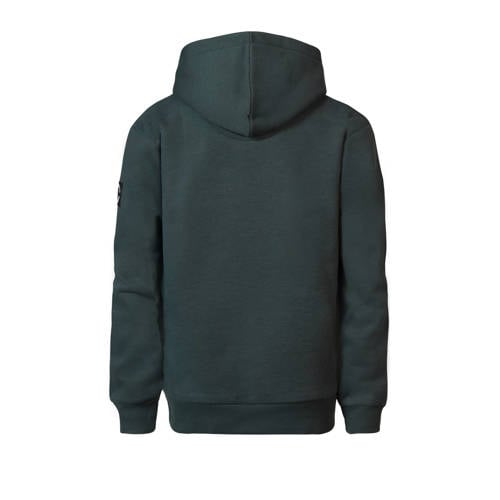 Petrol Industries hoodie groen Trui Jongens Sweat Capuchon Effen 152