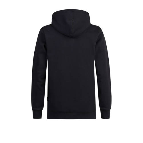 Petrol Industries hoodie zwart Trui Jongens Sweat Capuchon Printopdruk 128