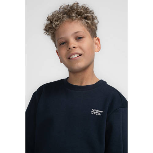 Petrol Industries sweater blauw Trui Effen 164 | Trui van