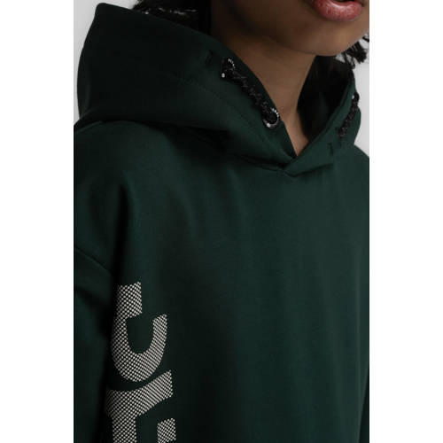 Petrol Industries hoodie groen Trui Jongens Sweat Capuchon Logo 116