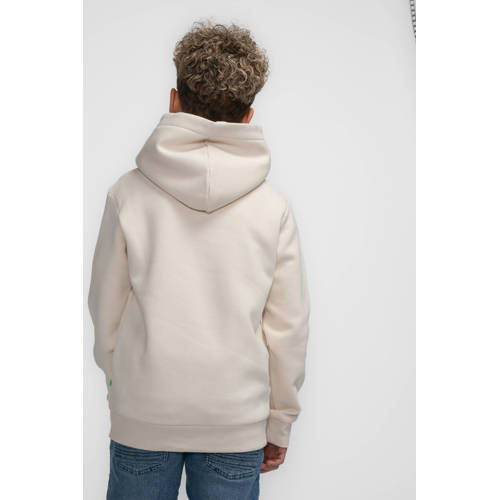 Petrol Industries hoodie ecru Trui Bruin Jongens Sweat Capuchon Effen 128