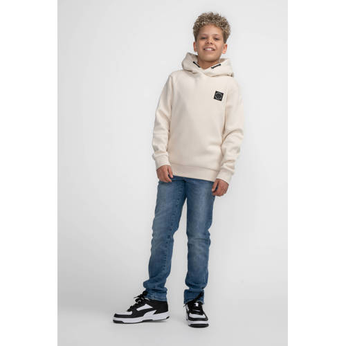 Petrol Industries hoodie ecru Trui Bruin Jongens Sweat Capuchon Effen 128