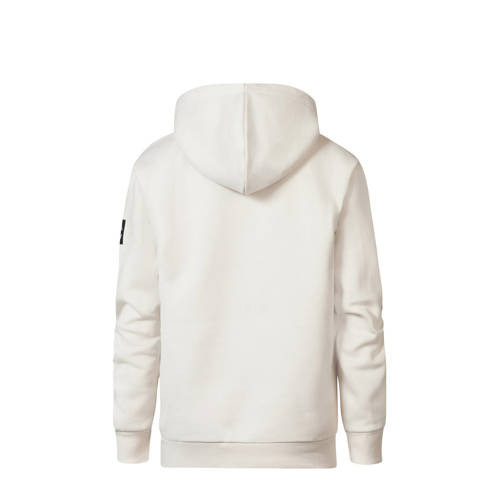 Petrol Industries hoodie ecru Trui Bruin Jongens Sweat Capuchon Effen 164