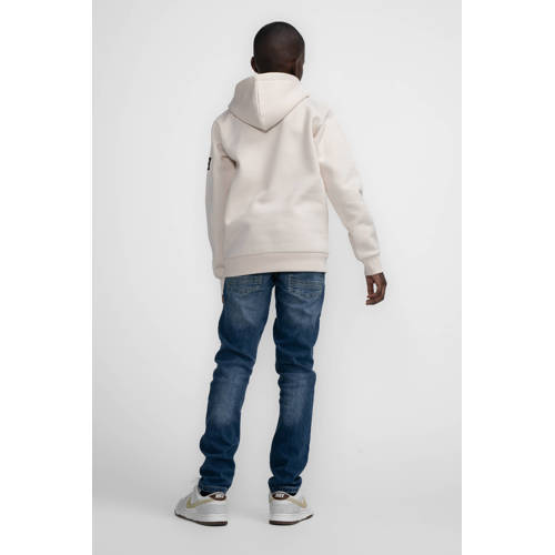 Petrol Industries hoodie ecru Trui Bruin Jongens Sweat Capuchon Effen 164