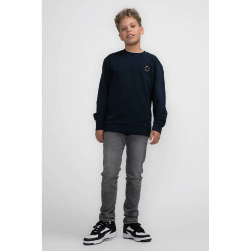 Petrol Industries sweater blauw Trui Effen 140 | Trui van