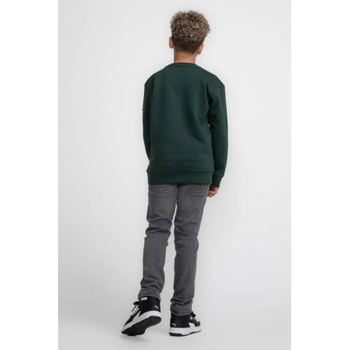 Petrol Industries sweater groen Trui Effen 116 | Trui van