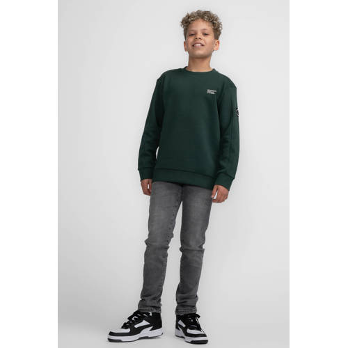 Petrol Industries sweater groen Trui Effen 116 | Trui van