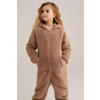 WE Fashion teddy onesie lichtbruin