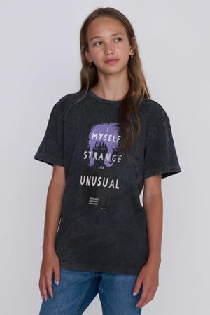 T-shirt License Beetlejuice I Myself Acid Wash