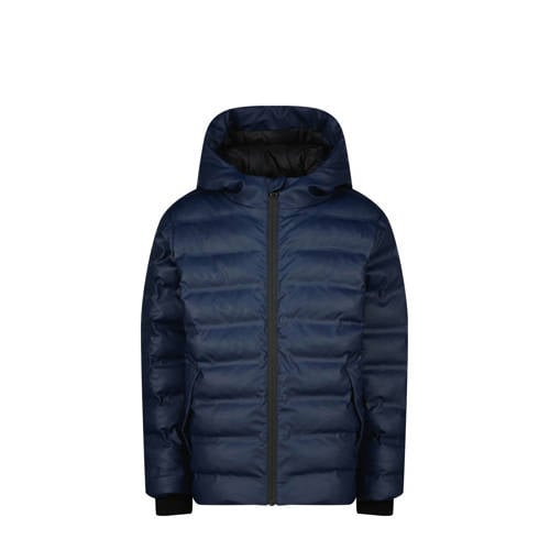 Vingino regenjas Eclipse donkerblauw Jongens/Meisjes Polypropyleen Capuchon
