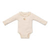 Little Dutch romper met ruches beige