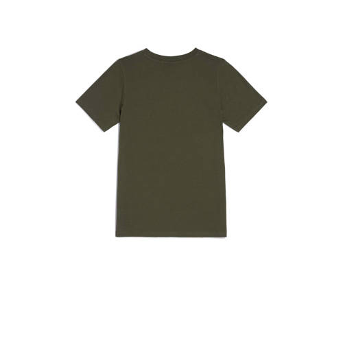 O'Neill T-shirt met logo groen Jongens Katoen Ronde hals Logo 176