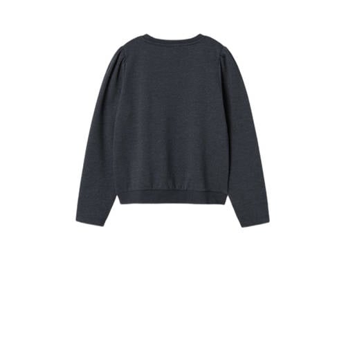name it KIDS sweater donkerblauw Trui Effen 134 140