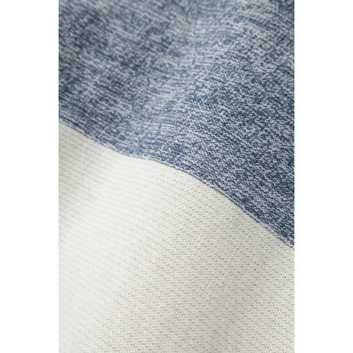 name it KIDS gebreide trui blauw Jongens Katoen Ronde hals Streep 116