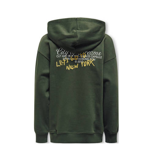 Only KIDS BOY sweater Groen 146 152 | Sweater van