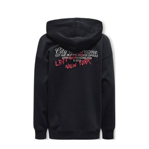 Only KIDS BOY sweater Zwart 134 140 | Sweater van