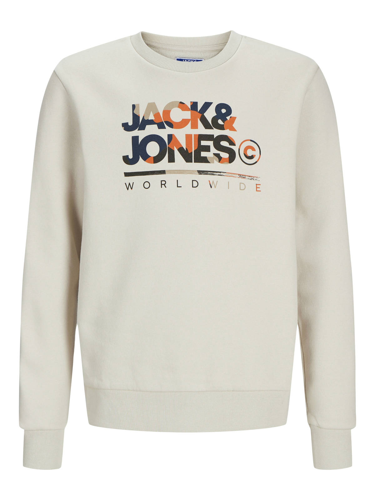 Jack & Jones Junior Sweatshirt 'JJLuke' In Navy, Opal | ABOUT YOU