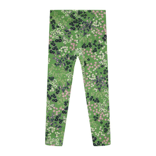 s.Oliver gebloemde broek groen roze beige Meisjes Polyester-katoen Bloemen 128
