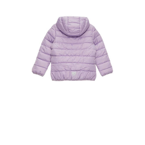 s.Oliver gewatteerde tussenjas lila Paars Meisjes Polyester Capuchon Effen 122
